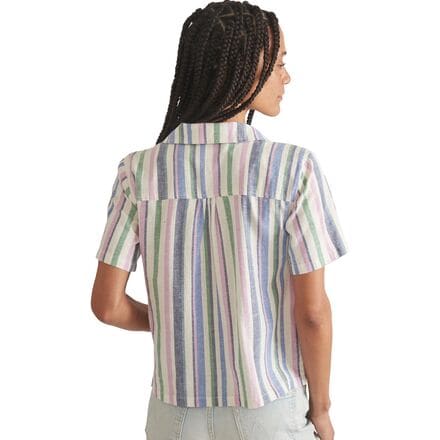 Marine Layer - Lucy Short-Sleeve Hemp Resort Shirt - Women's