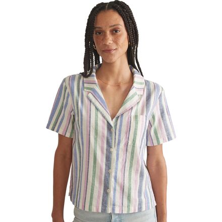 Marine Layer - Lucy Short-Sleeve Hemp Resort Shirt - Women's