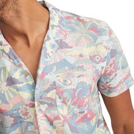 Marine Layer - Tencel Linen Resort Short-Sleeve Shirt - Men's