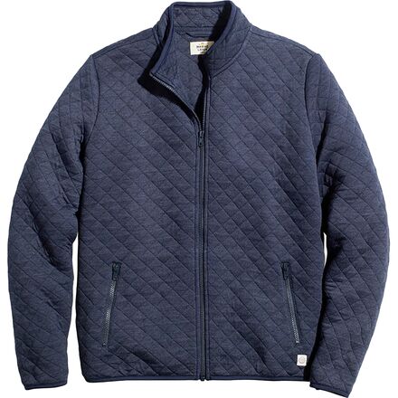 Marine Layer - Corbet Diamond Quilt Full Zip Jacket - Men's