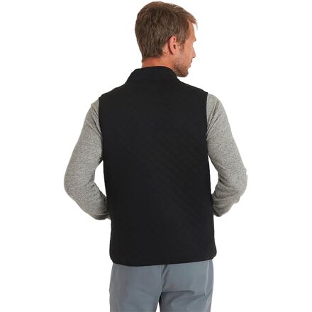 Marine Layer - Corbet Diamond Quilt Full Zip Vest - Men's