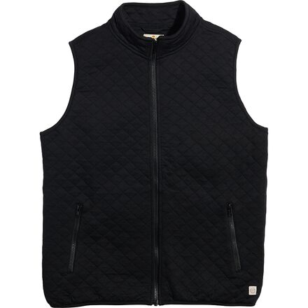 Marine Layer - Corbet Diamond Quilt Full Zip Vest - Men's