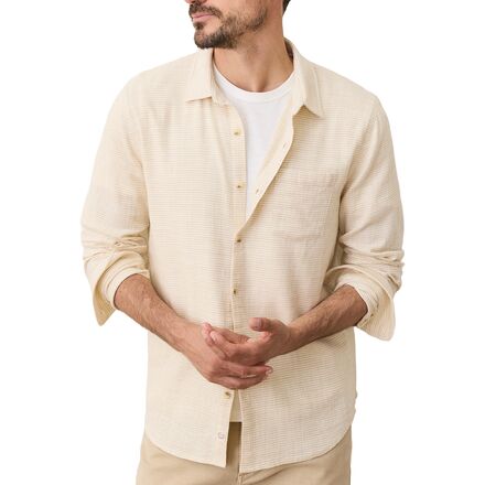 Marine Layer - Long-Sleeve Classic Stretch Stripe Selvage Shirt - Men's