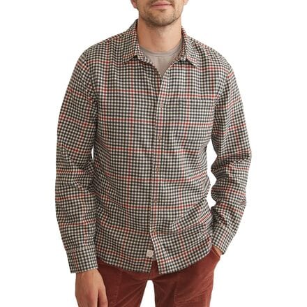 Marine Layer - Classic Fit Long-Sleeve Balboa Button Down - Men's - Multi Gingham