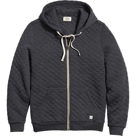 Marine Layer - Corbet Quilted Full Zip Hoodie - Men's