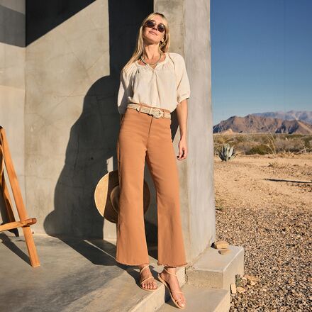 Marine Layer - Raw Edge Bridget Back Pocket Pant - Women's