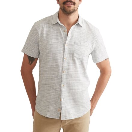 Selvage Stretch Short-Sleeve Shirt - Men's