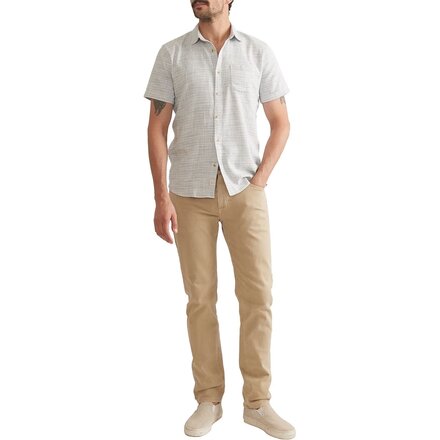 Marine Layer - Selvage Stretch Short-Sleeve Shirt - Men's