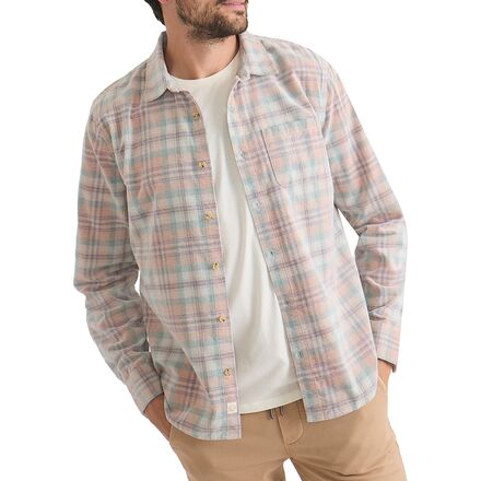 Marine Layer - Lightweight Plaid Cord Shirt - Men's