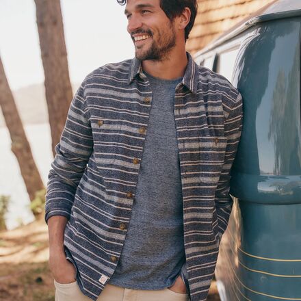 Marine Layer - Pacifica Stretch Twill YD Shirt - Men's