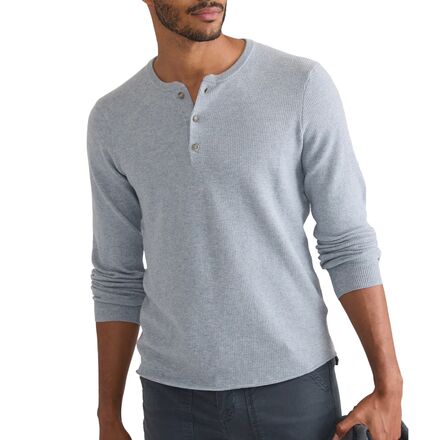 Marine Layer - Sweater Henley Long-Sleeve Shirt - Men's