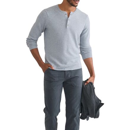 Marine Layer - Sweater Henley Long-Sleeve Shirt - Men's