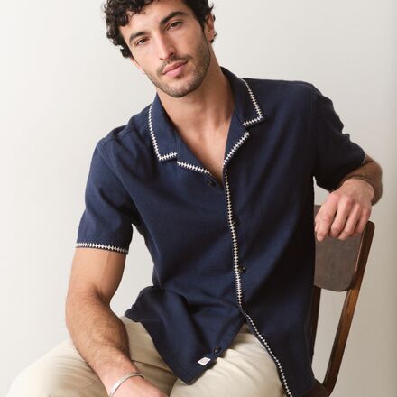 Marine Layer - Embroidered Resort Shirt - Men's