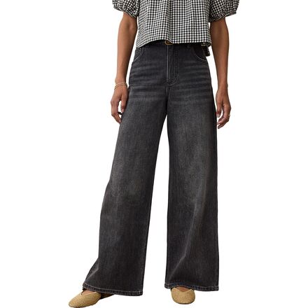 Charlie Denim Wide Leg Pant - Women's