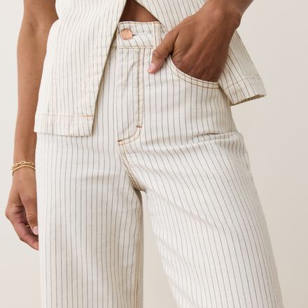 Marine Layer - Charlie Stripe Wide Leg Pant - Women's