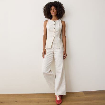 Marine Layer - Charlie Stripe Wide Leg Pant - Women's