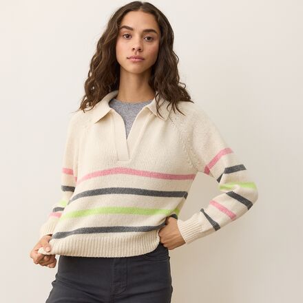Marine Layer - Claire Relaxed Sweater Polo - Women's