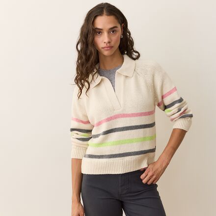 Marine Layer - Claire Relaxed Sweater Polo - Women's