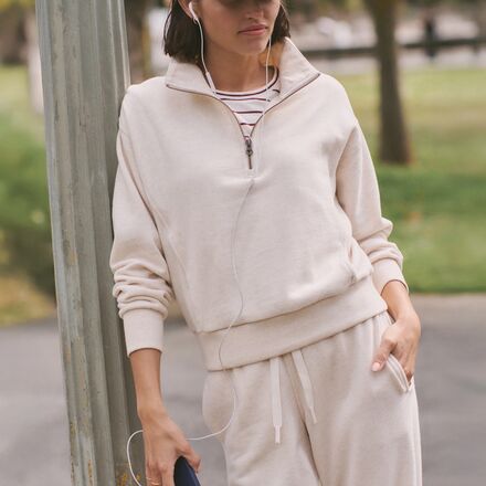 Marine Layer - Cloud 9 Half Zip Sweatshirt - Women's