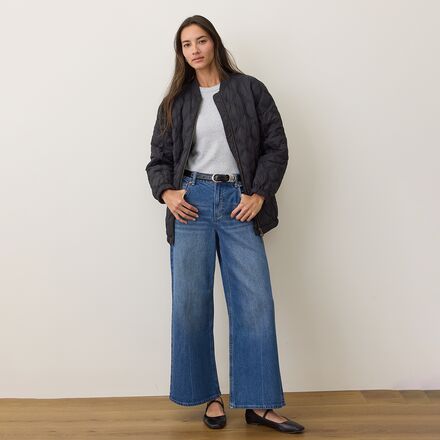 Marine Layer - Longline Nylon Bomber - Women's