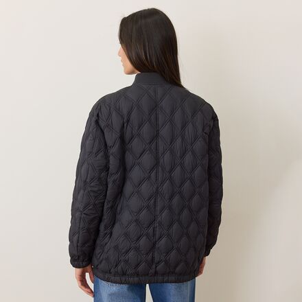 Marine Layer - Longline Nylon Bomber - Women's