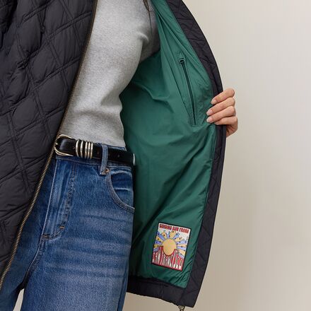 Marine Layer - Longline Nylon Bomber - Women's