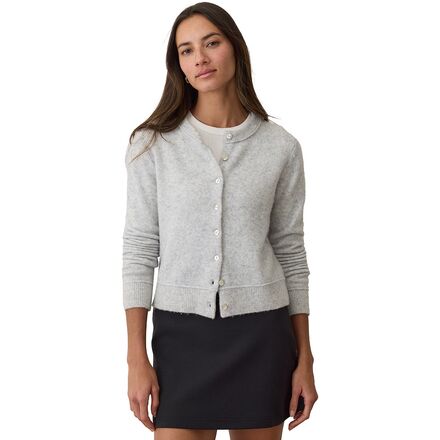 Mid Gauge Solid Cardigan - Women's