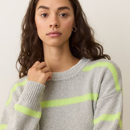 Marine Layer - Mirage Stripe Eco Crewneck - Women's