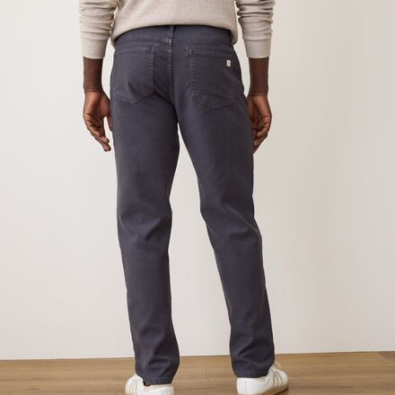 Marine Layer - 5 Pocket Stretch Terry Pant - Slim Straight - Men's