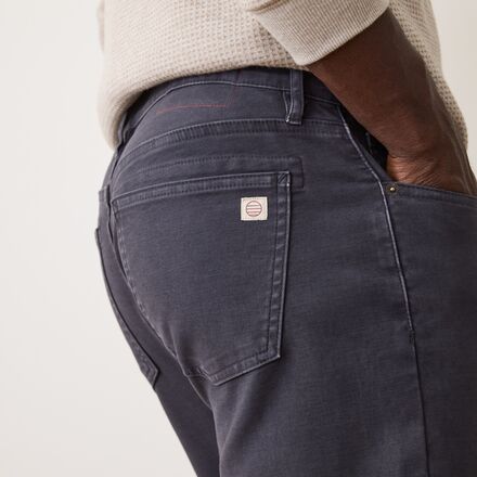 Marine Layer - 5 Pocket Stretch Terry Pant - Slim Straight - Men's