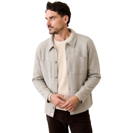 Marine Layer - Boiled Wool Overshirt - Men's - Natural
