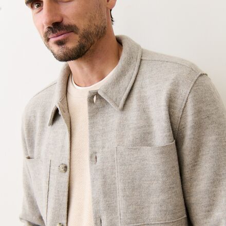 Marine Layer - Boiled Wool Overshirt - Men's