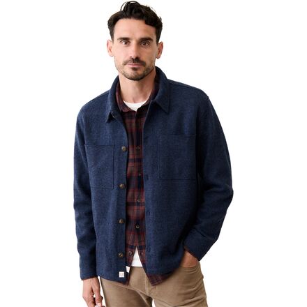 Boiled Wool Overshirt - Men's