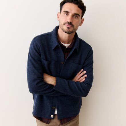 Marine Layer - Boiled Wool Overshirt - Men's