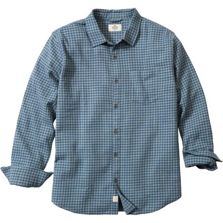Marine Layer - Classic Stretch Selvage Gingham Long-Sleeve Shirt - Men's