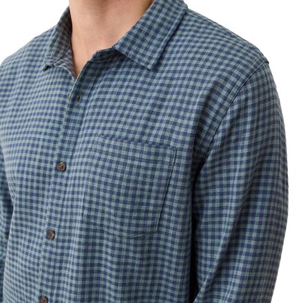 Marine Layer - Classic Stretch Selvage Gingham Long-Sleeve Shirt - Men's