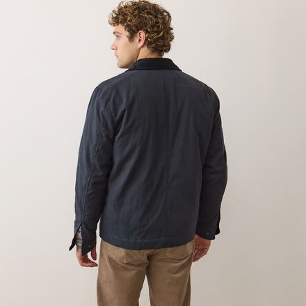 Marine Layer - Insulated Wax Canvas Barn Jacket - Men's