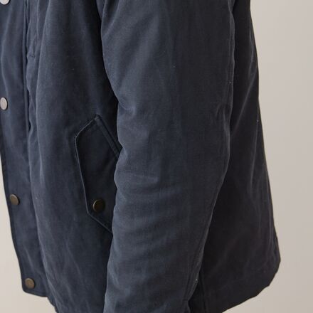 Marine Layer - Insulated Wax Canvas Barn Jacket - Men's