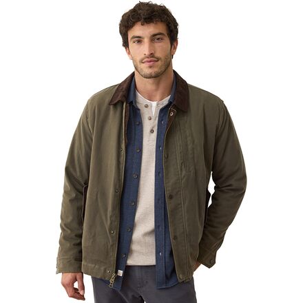 Insulated Wax Canvas Barn Jacket - Men's
