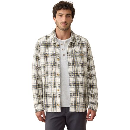 Max Herringbone Overshirt - Men's