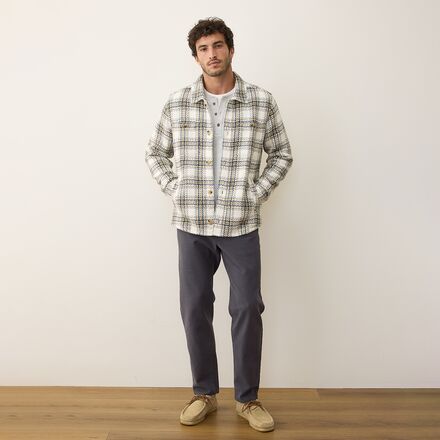 Marine Layer - Max Herringbone Overshirt - Men's