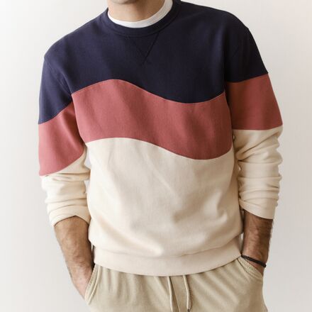 Marine Layer - Relaxed Cloud 9 Fleece Crewneck Sweatshirt - Men's