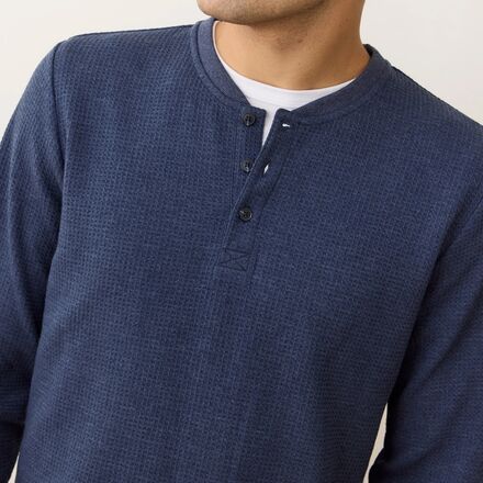 Marine Layer - Waffle Henley - Men's
