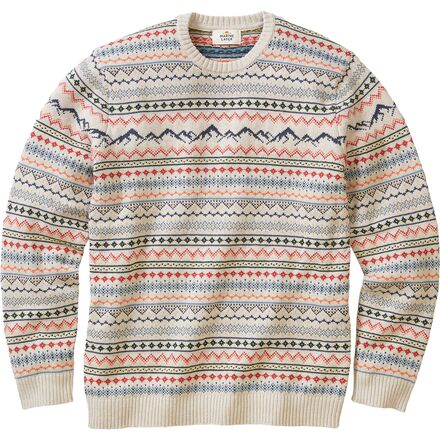 Marine Layer - California Fair Isle Crew Sweater - Men's