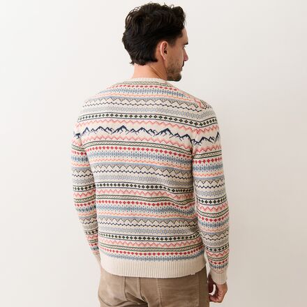 Marine Layer - California Fair Isle Crew Sweater - Men's