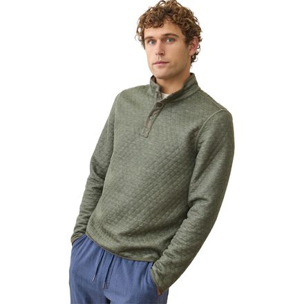 Corbet Quilted Reversible Pullover - Men's