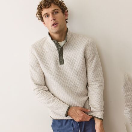 Marine Layer - Corbet Quilted Reversible Pullover - Men's