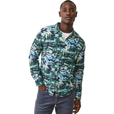 Novelty Brushed Stretch Selvage Shirt - Men's