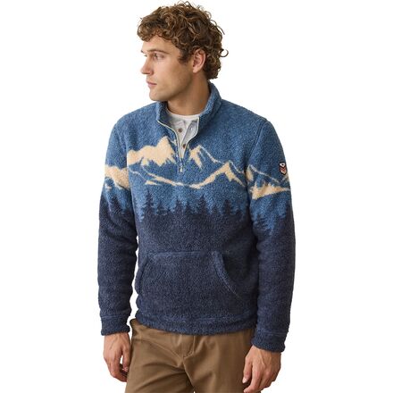 Novelty Sherpa Pullover - Men's