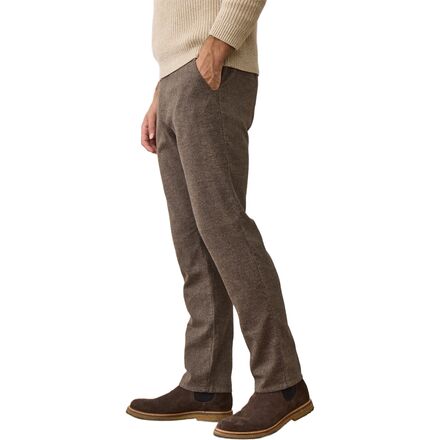 Marine Layer - Saturday Houndstooth Chino - Slim Straight Pant - Men's